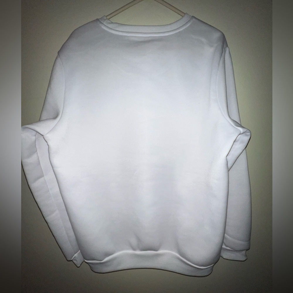 Pullover BROOKLYN sweatshirt Size L White/Red